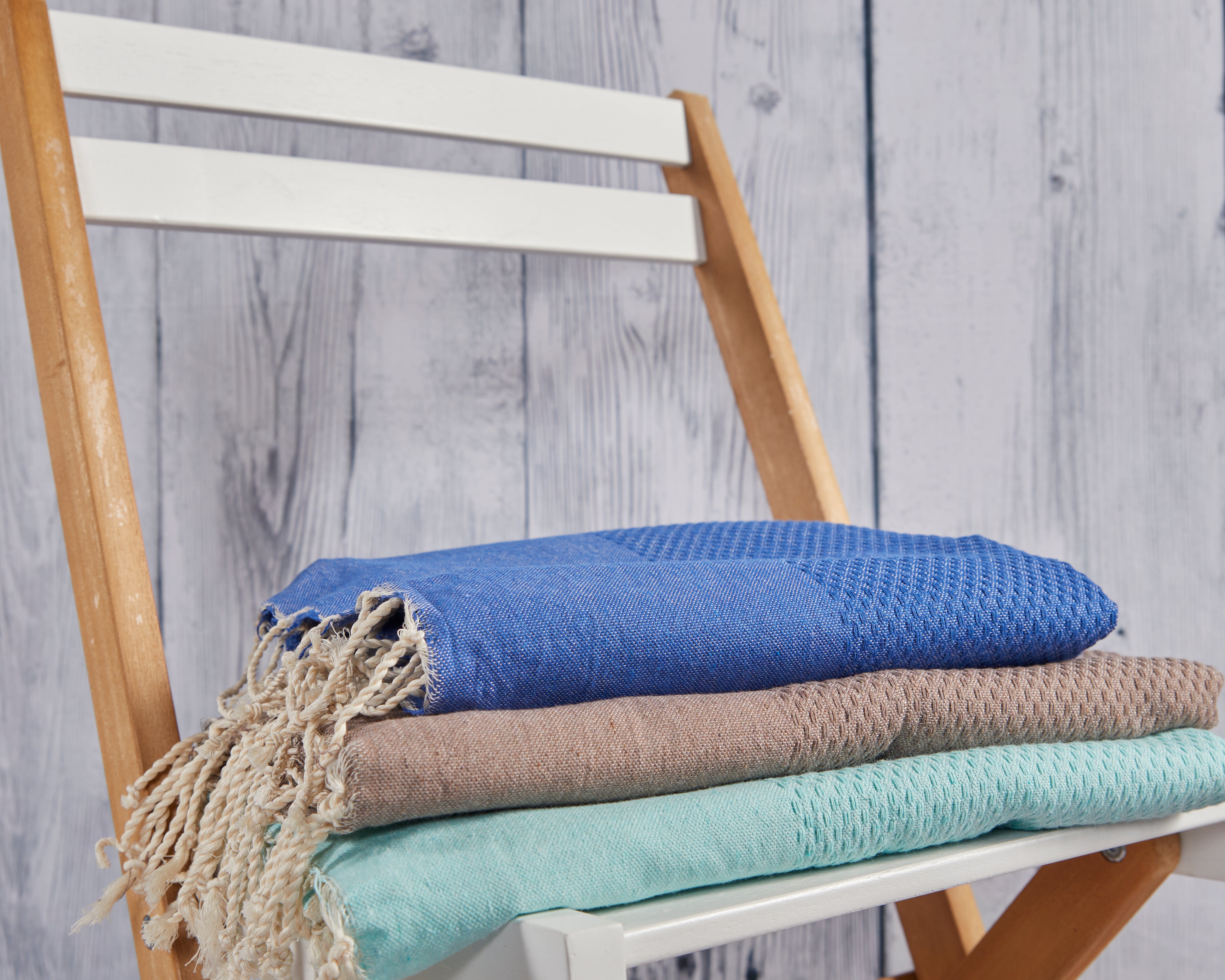 Fouta Sousse – Serviette Plage & Hammam en Coton Naturel