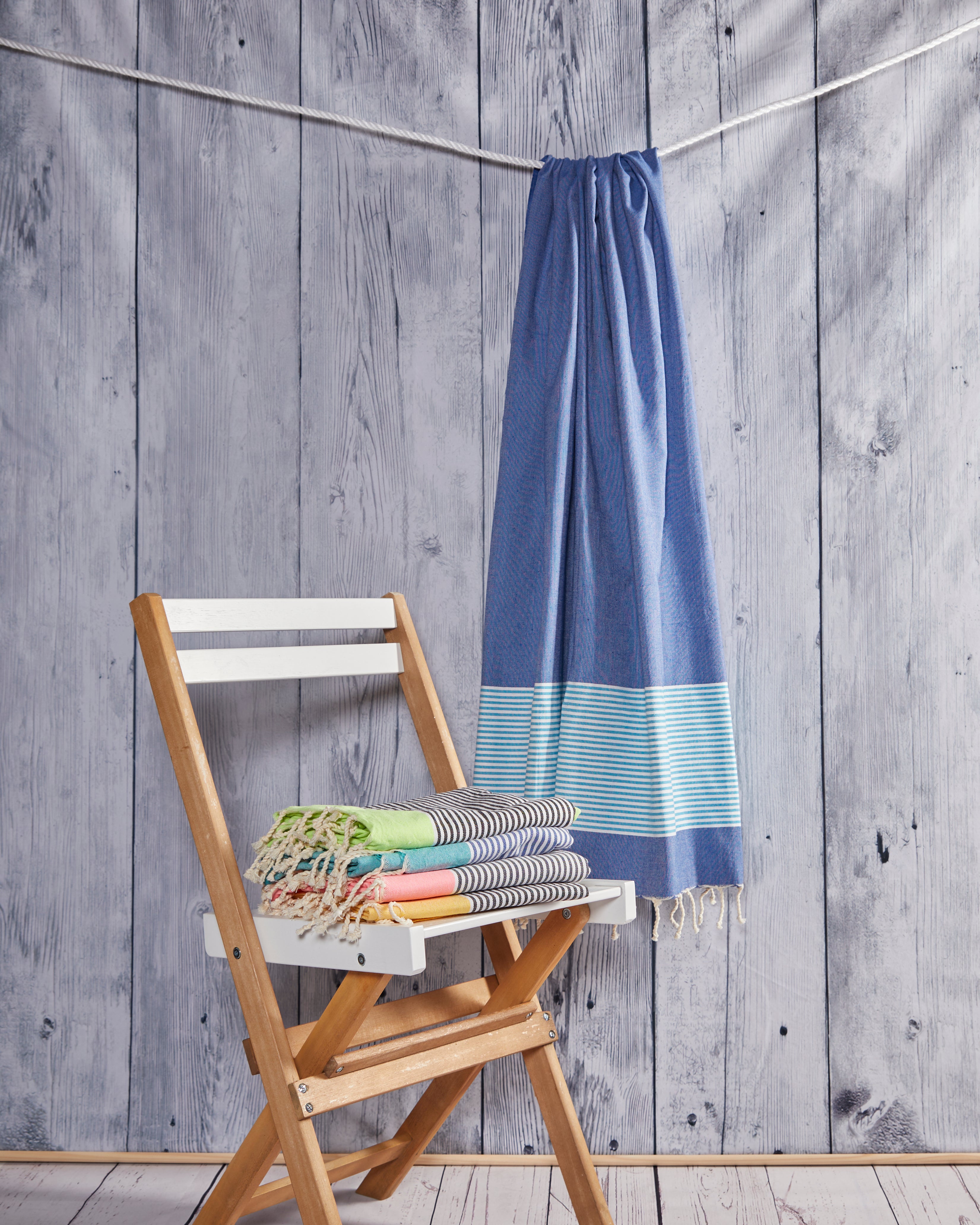 Fouta Nabeul – Serviette Plage & Hammam en Coton Rayé