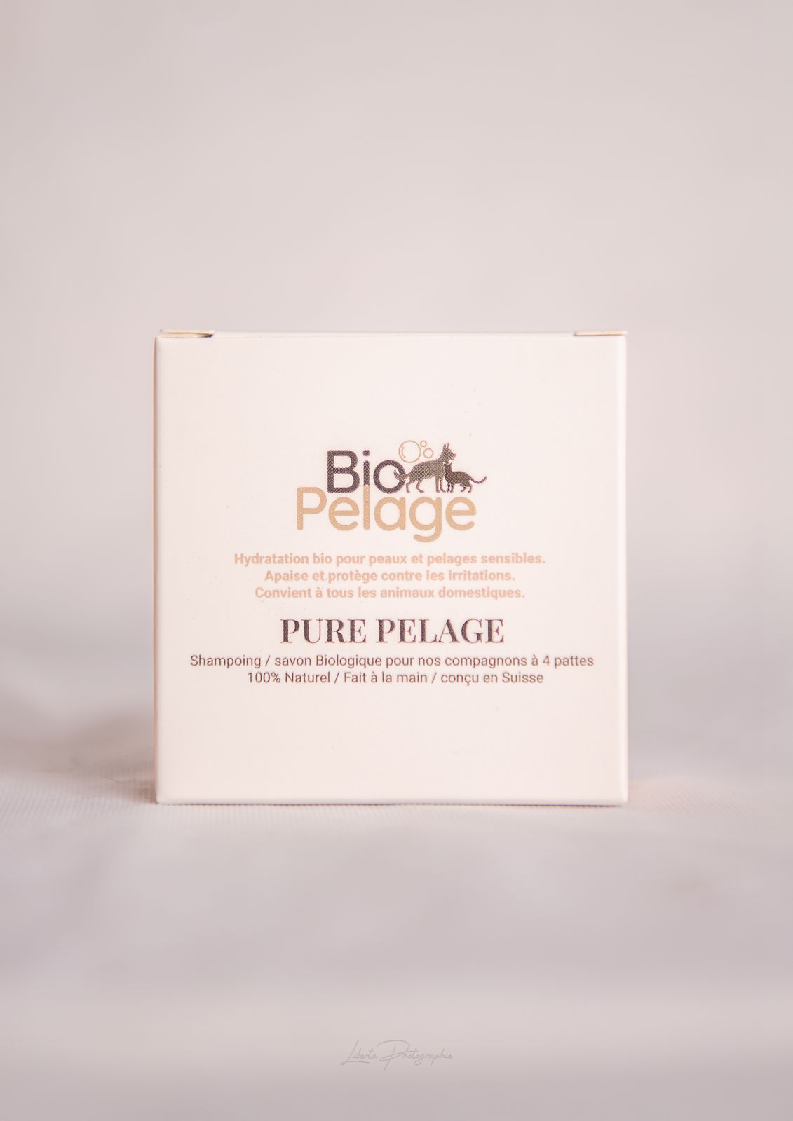 Pure Pelage – Savon-Shampooing Bio Universel pour Chiens, Chats & Peaux Sensibles