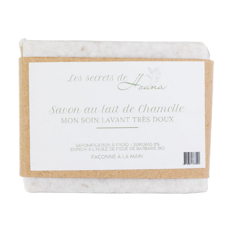 Savon au lait de chamelle enrichi à huile de Pépins de figues de Barbarie