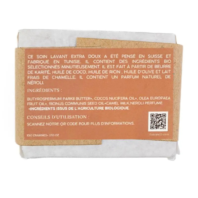 Savon au Lait de Chamelle Parfumé au Néroli