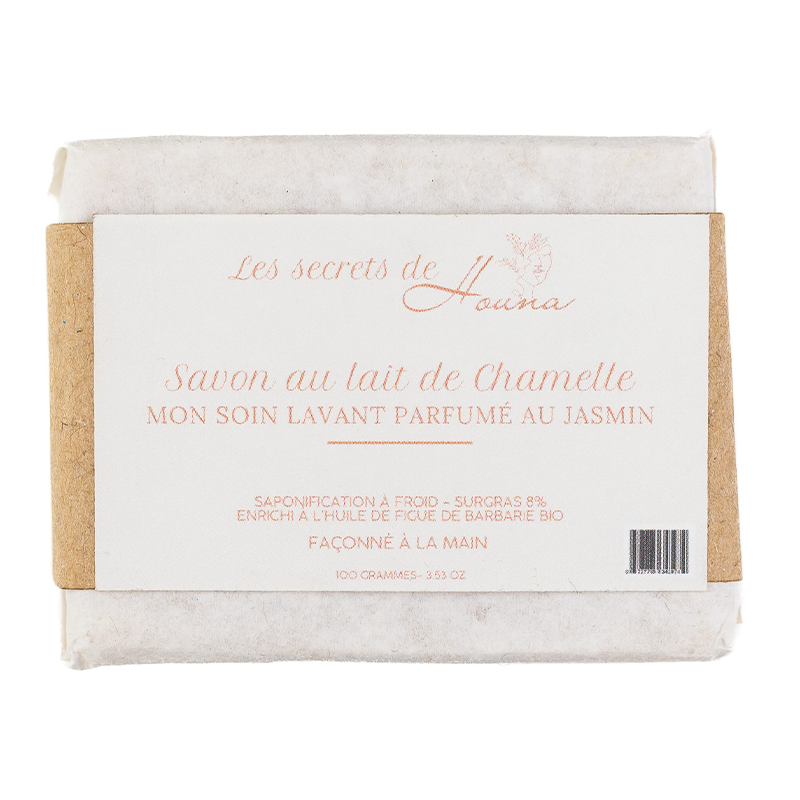 Savon au Lait de Chamelle Parfumé au Jasmin