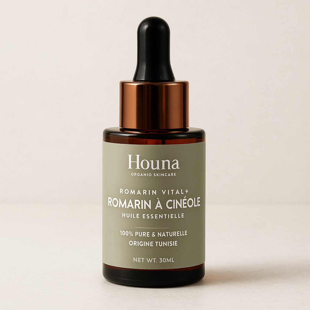 Huile Essentielle de Romarin à Cinéole BIO – Tonifiante, Respiratoire & Capillaire